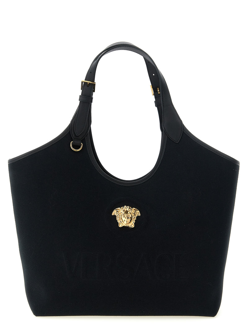 Versace Versace Medium La Medusa Shopping Bag
