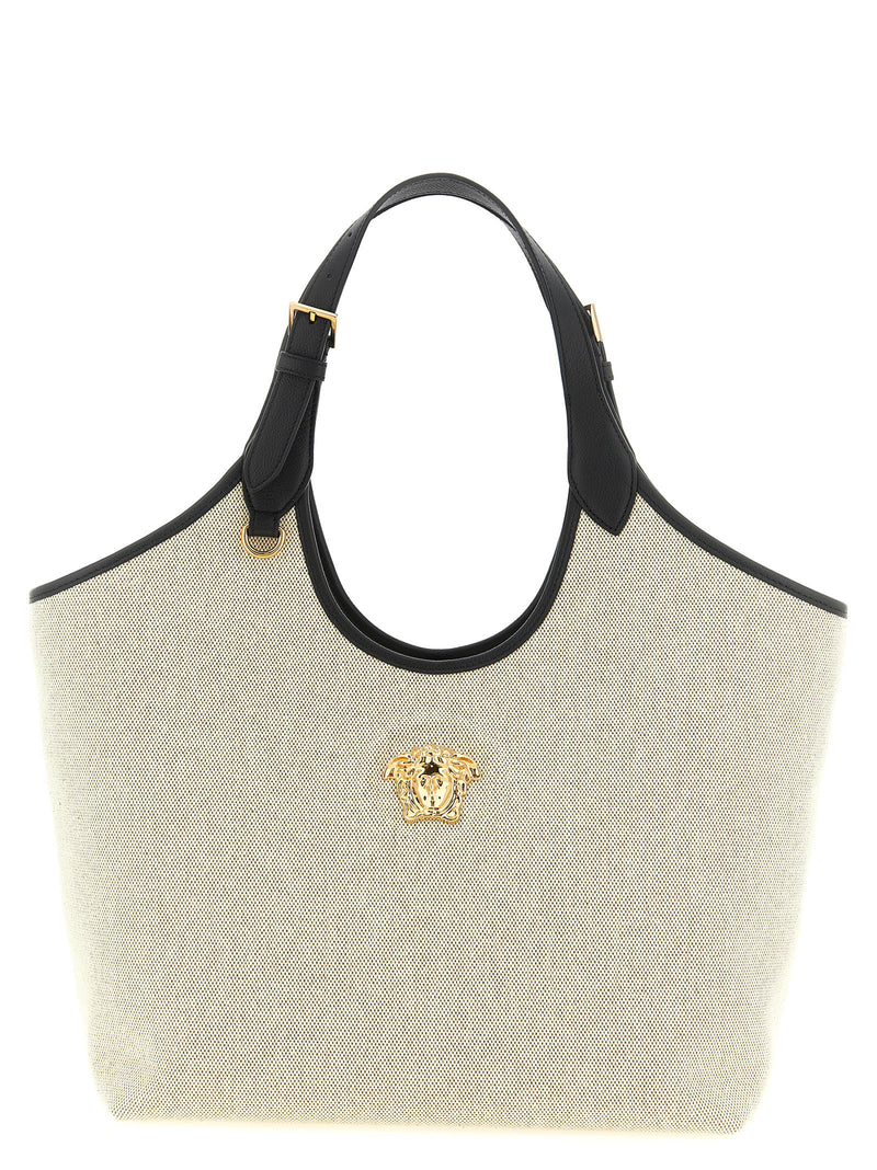 Versace Versace Medium La Medusa Shopping Bag