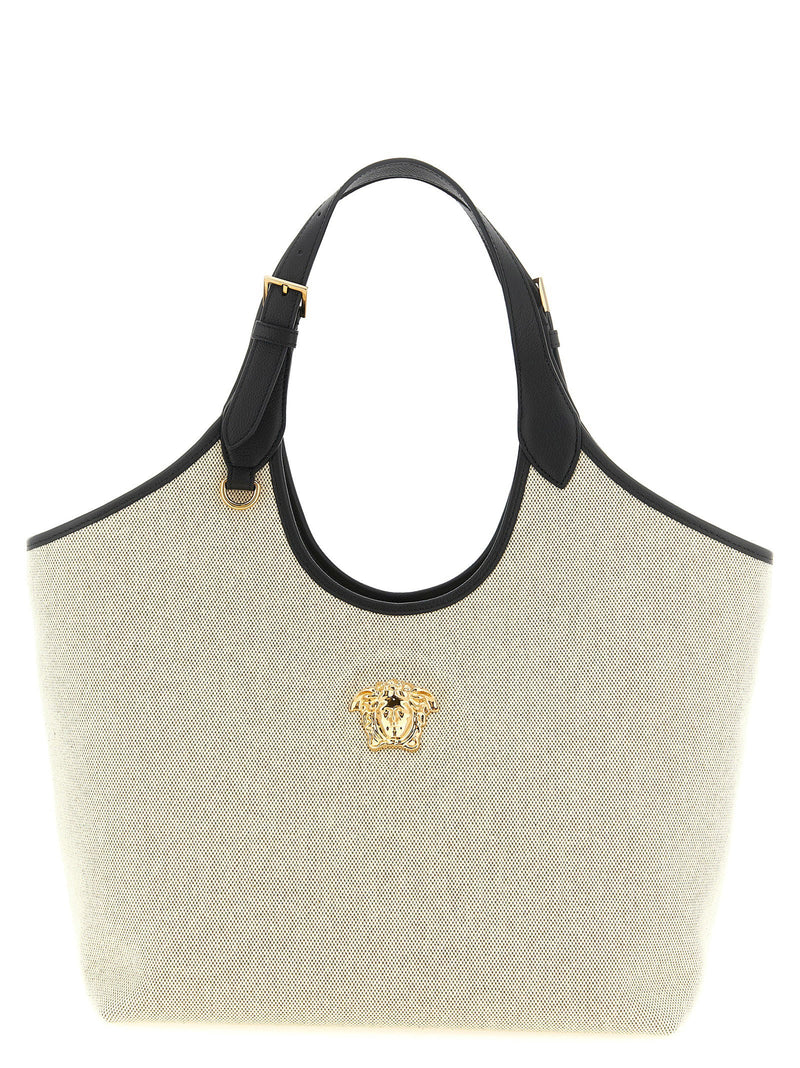 Versace Versace Medium La Medusa Shopping Bag