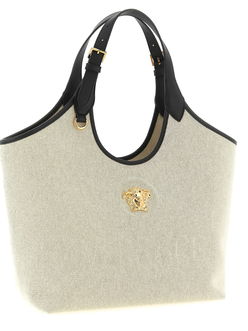 Versace Versace Medium La Medusa Shopping Bag