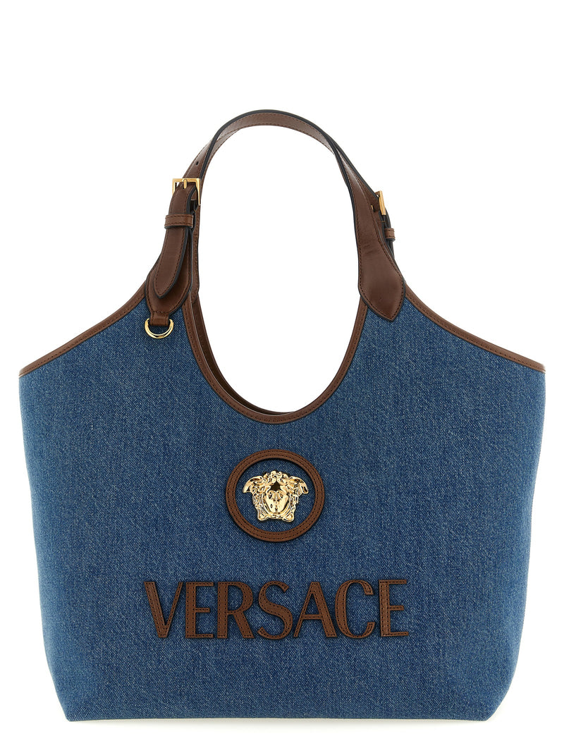 Versace Medium La Medusa Shopping Bag | Urbalenti™ NYC