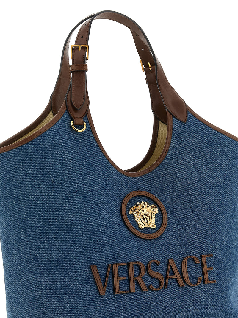 Versace Medium La Medusa Shopping Bag | Urbalenti™ NYC