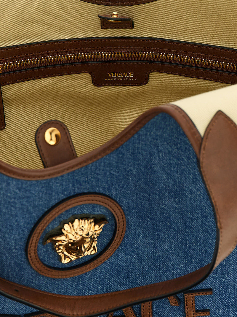 Versace Medium La Medusa Shopping Bag | Urbalenti™ NYC