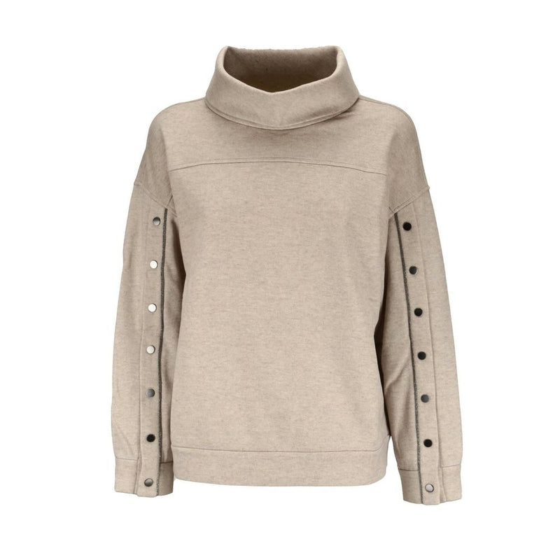 Brunello Cucinelli Beige Cashmere Turtleneck
