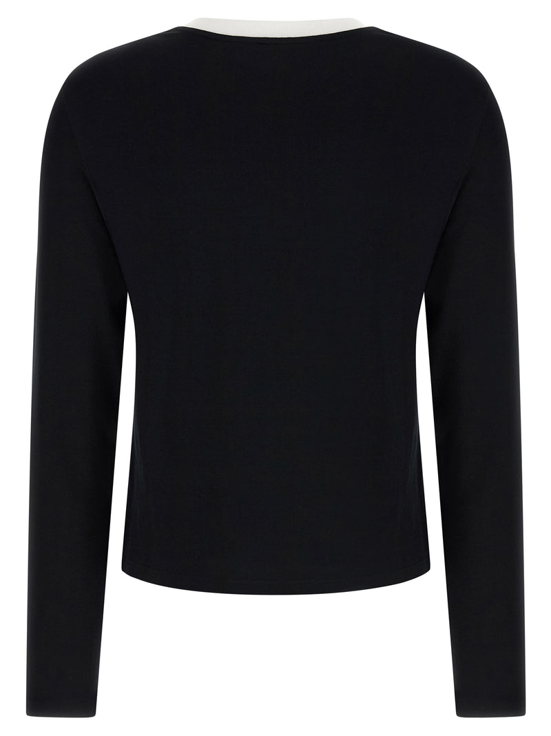 Versace Logo T-Shirt - Jersey Long Sleeve | Urbalenti™ NYC