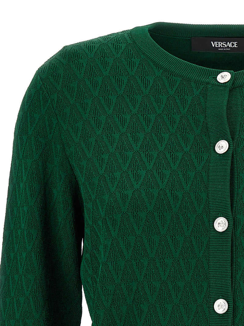 Versace Cardigan Pattern V | Urbalenti™ NYC