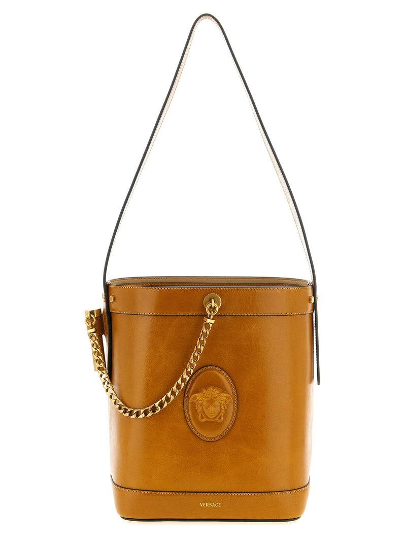 Versace Versace Pivot Small Bucket Bag