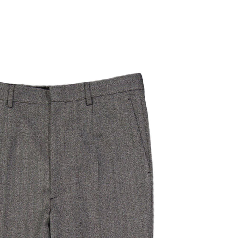 Prada Gray Wool Casual Pants
