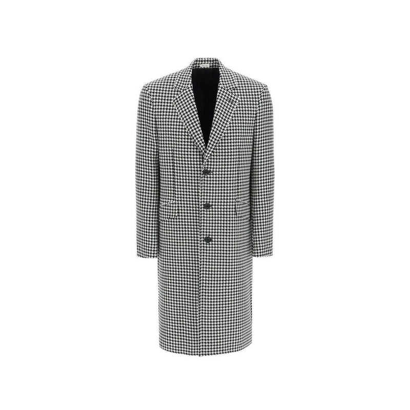 Alexander McQueen Black Wool Coat