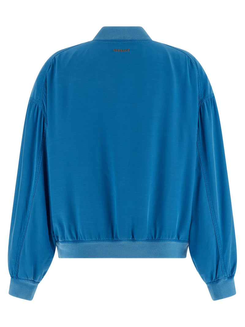Versace Versace Silk Poplin Blouson