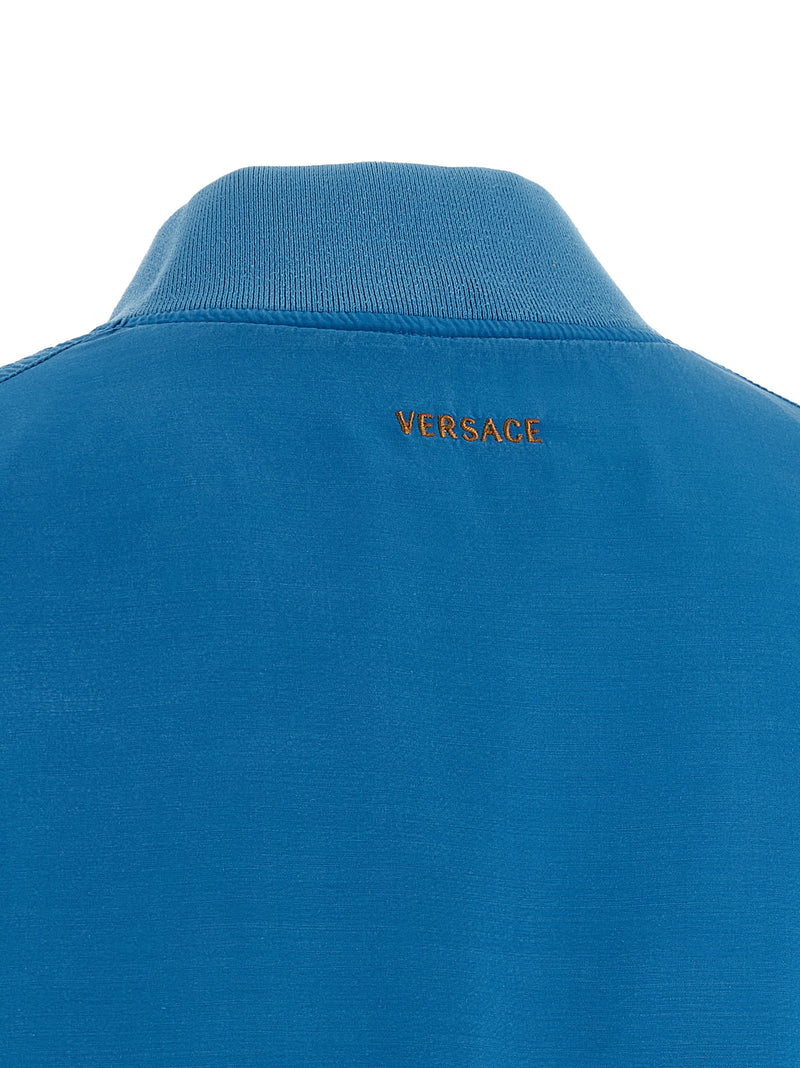 Versace Versace Silk Poplin Blouson