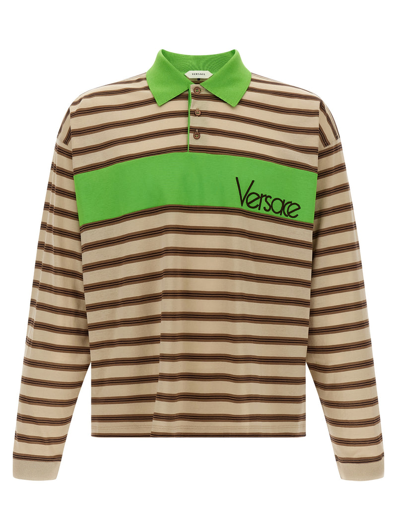 Versace Versace Intarsia Polo Shirt
