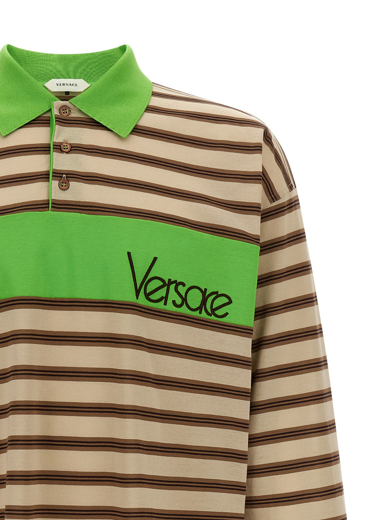 Versace Versace Intarsia Polo Shirt
