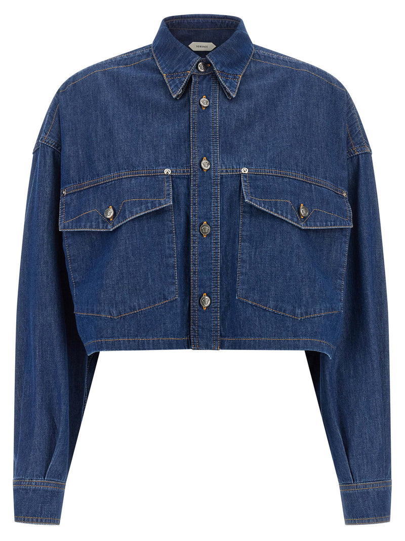 Versace Versace Cropped Shirt