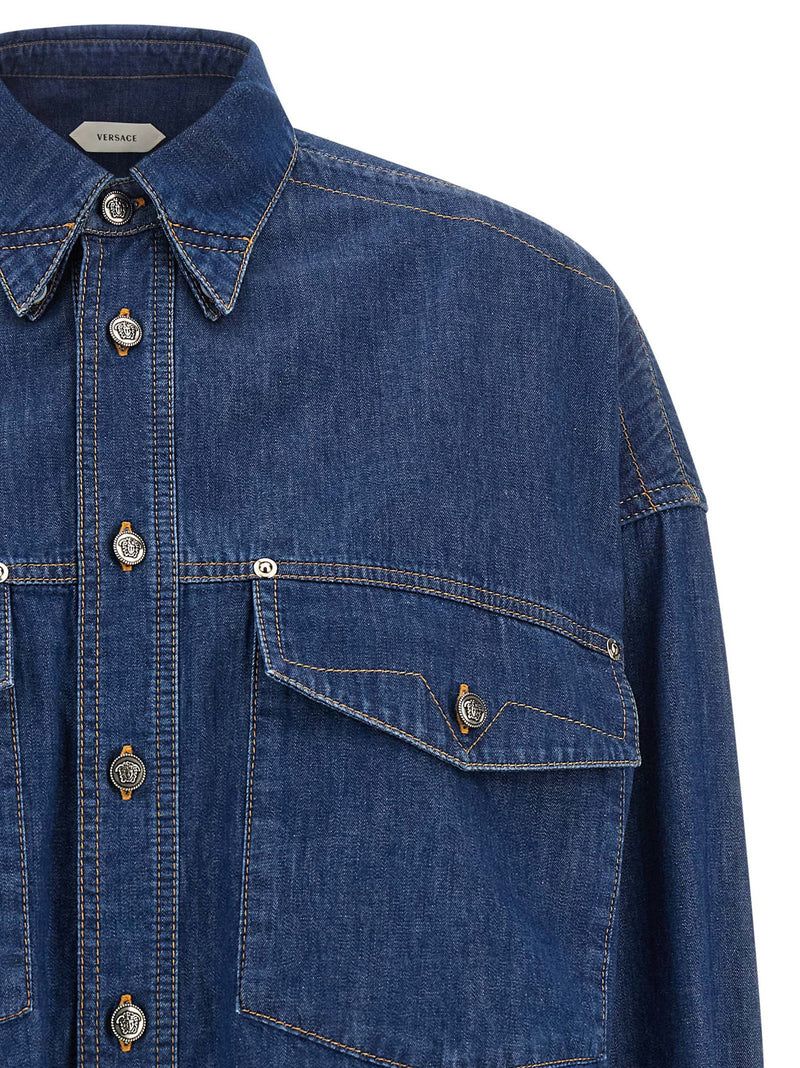 Versace Versace Cropped Shirt