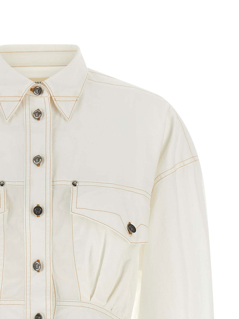 Versace Versace Medusa Shirt Dress