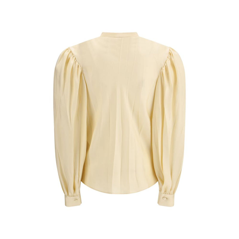 Gucci Beige Silk Shirt