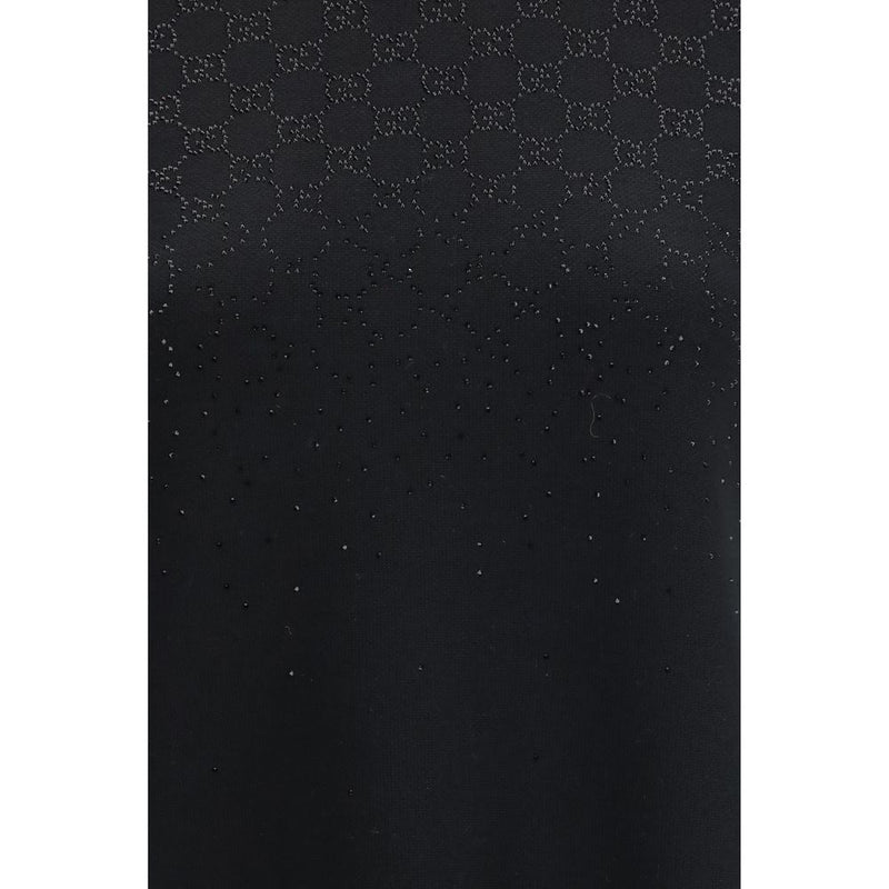 Gucci Black Wool Oves Aries Casual Dress