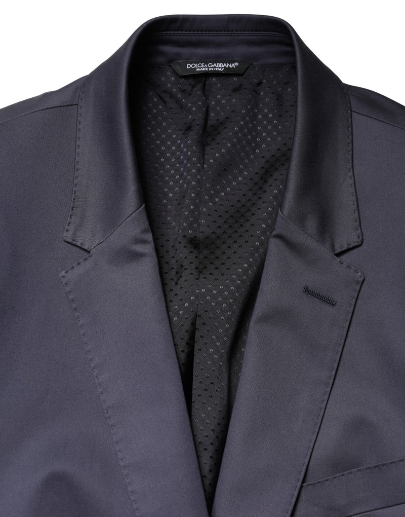 Dolce & Gabbana Blue Single Breasted MARTINI 2 Piece Suit