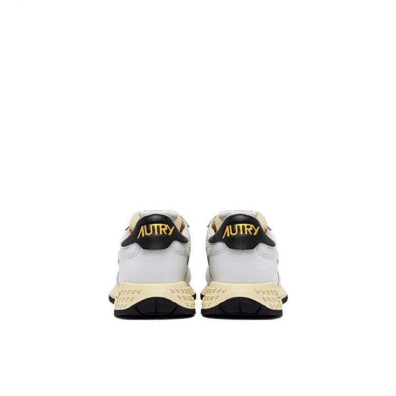 Autry White Leather Athletic Sneakers