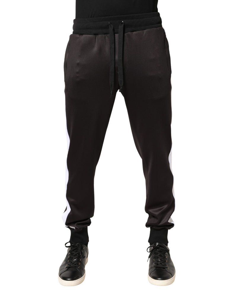 Pantalón jogger ajustado Dolce & Gabbana marrón de poliéster
