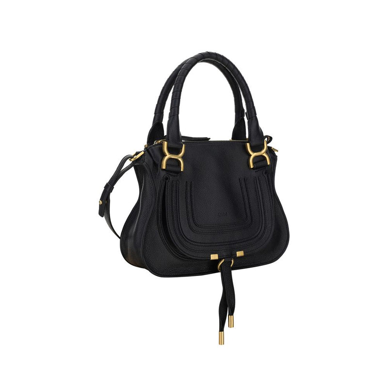 Chloé Black Calf Leather Bos Taurus Handbag
