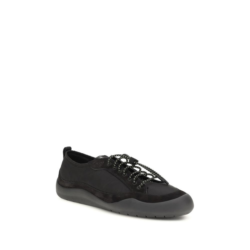 Prada Black Fabric Athletic Sneakers