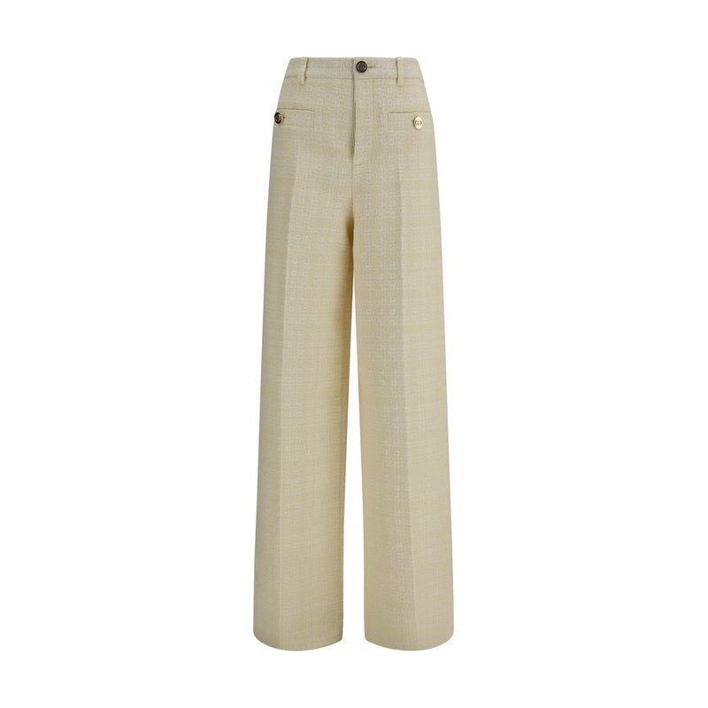 Gucci Beige Cotton Dress Pants
