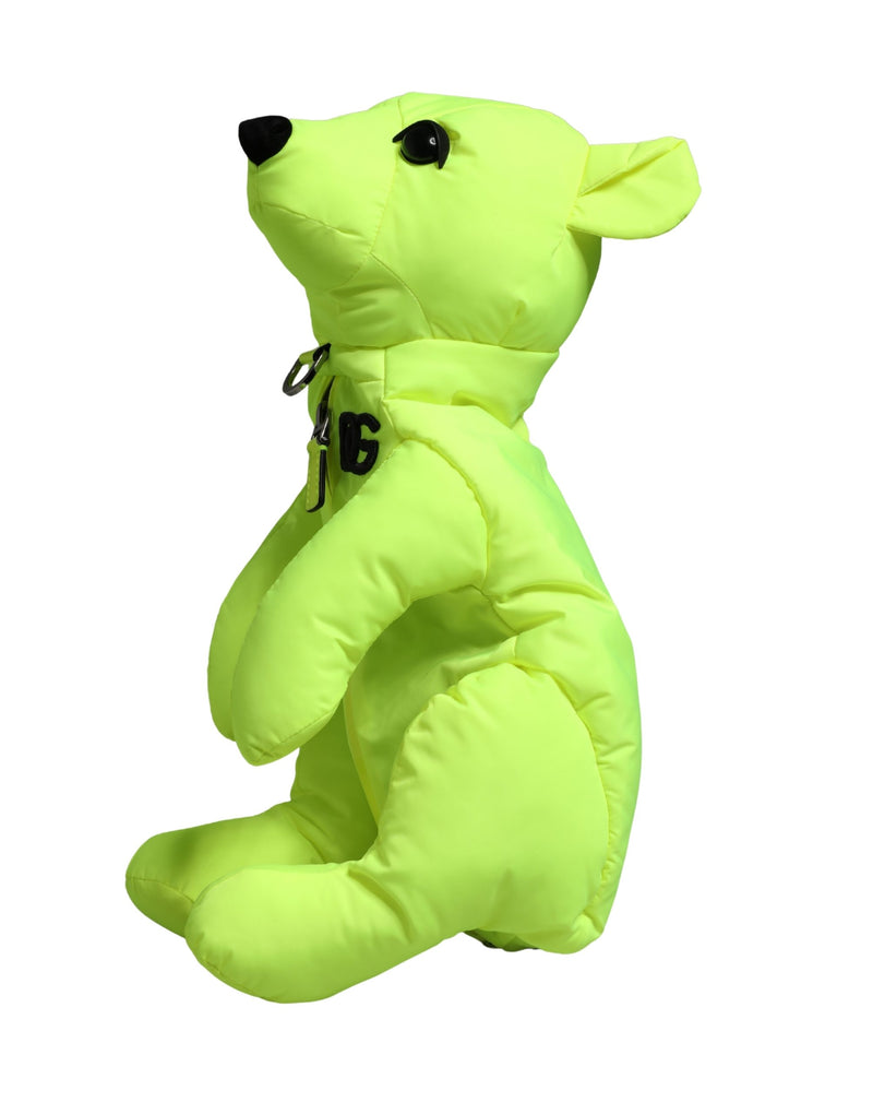 Bolsa de poliéster verde com silhueta de animal e cinto de cintura Dolce & Gabbana