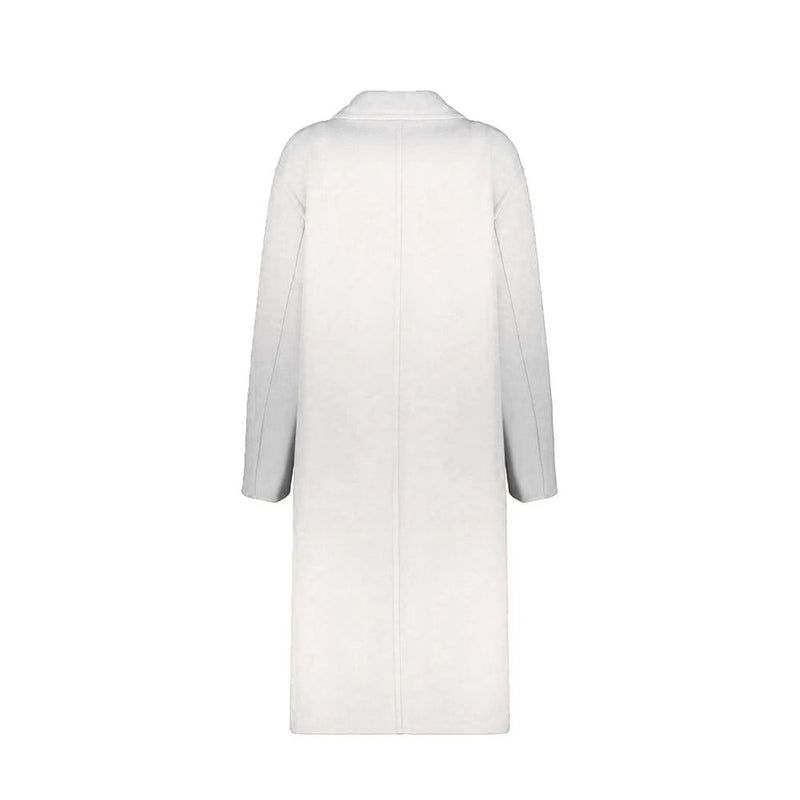 Herno White Wool Coat
