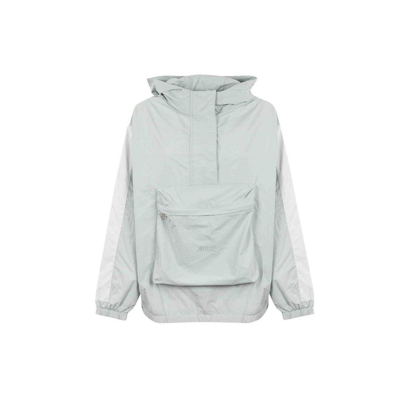 Autry Blue Nylon Shell Jacket