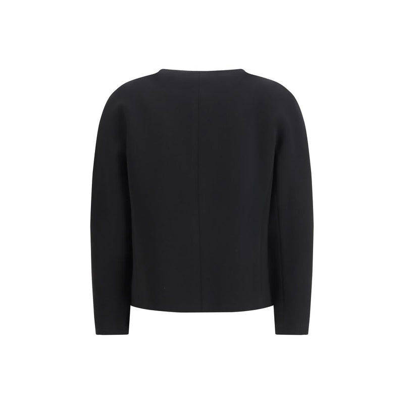 Max Mara Black Triacetate Coat