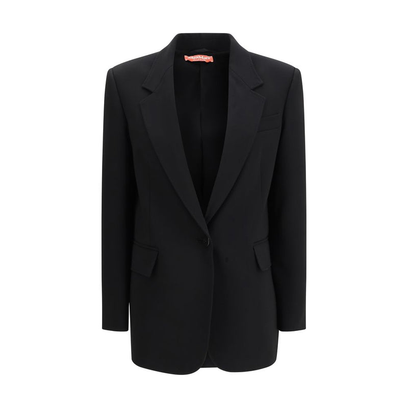 Max Mara Black Triacetate Blazer