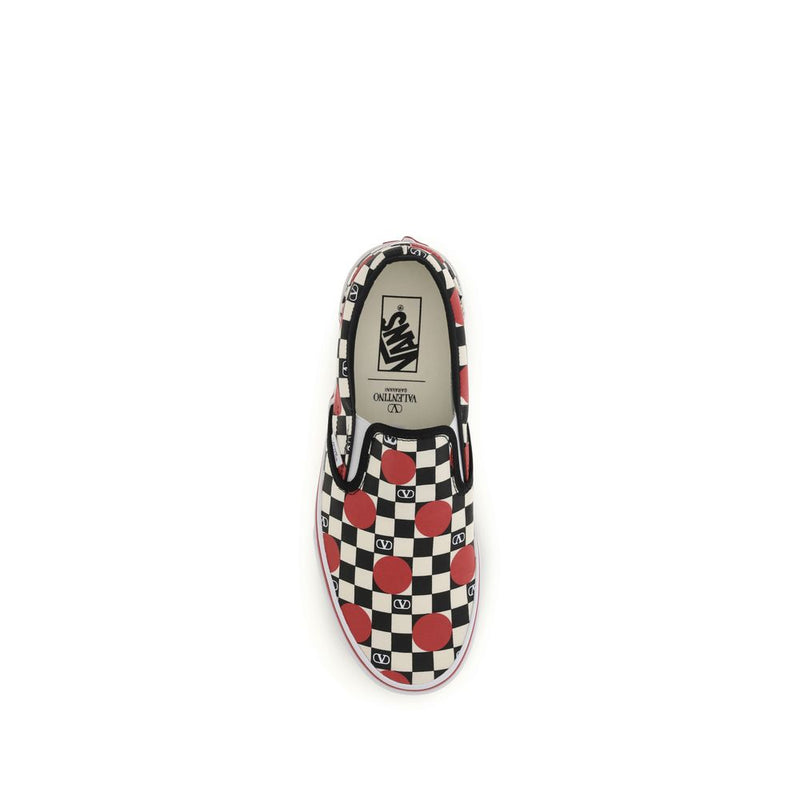 Valentino Garavani Multicolor Cotton Low Top Sneakers