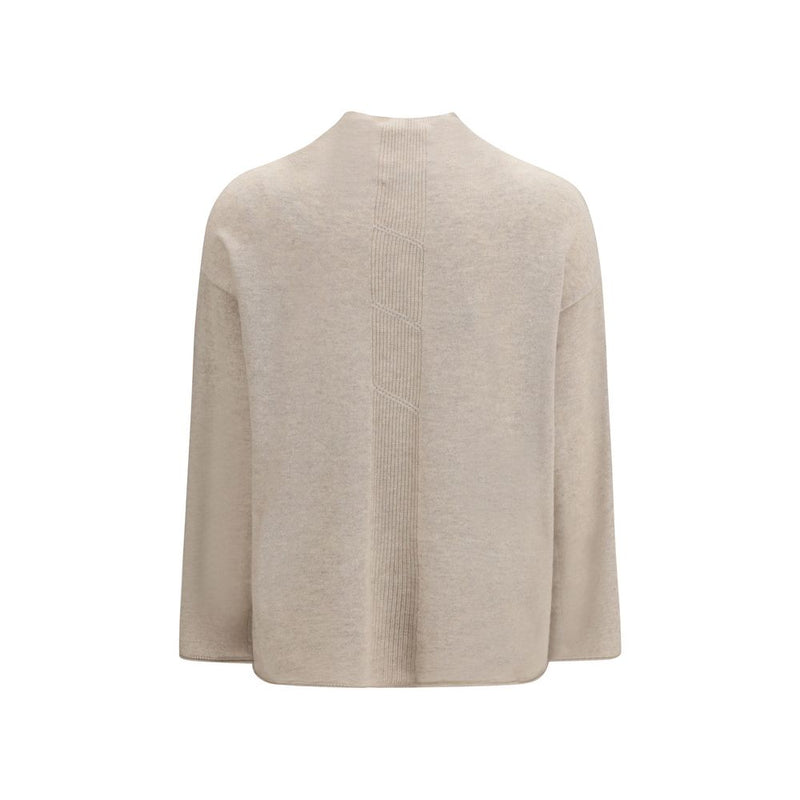 Max Mara Pure Beige Cashmere Sweater