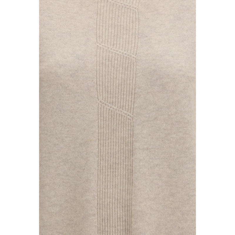 Max Mara Pure Beige Cashmere Sweater