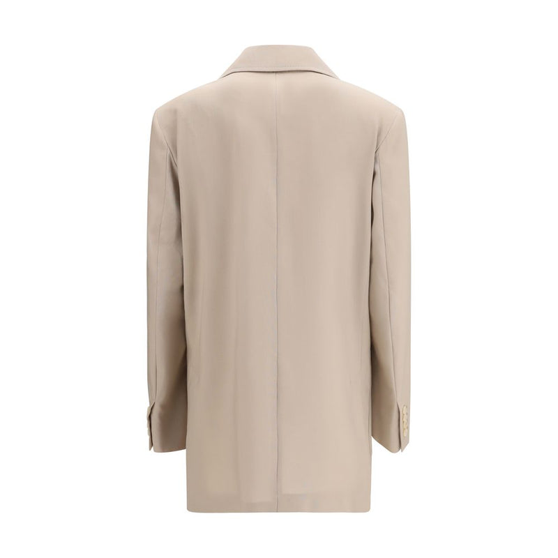 Max Mara Beige Wool Blazer