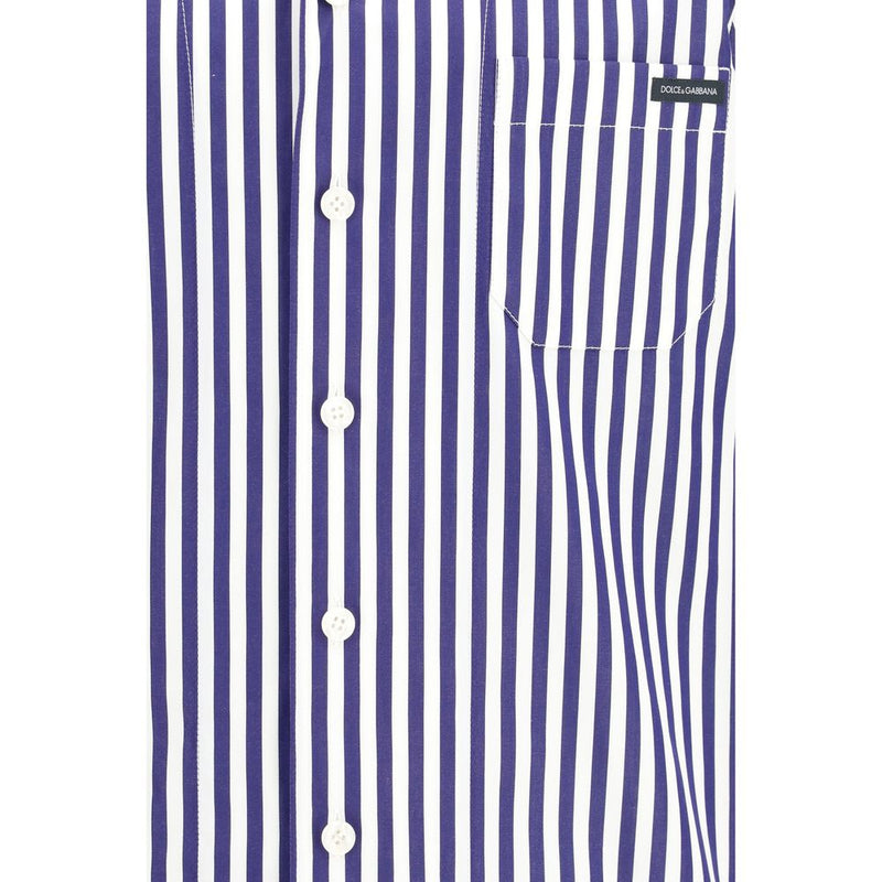 Dolce & Gabbana Multicolor Cotton Pattern Shirt