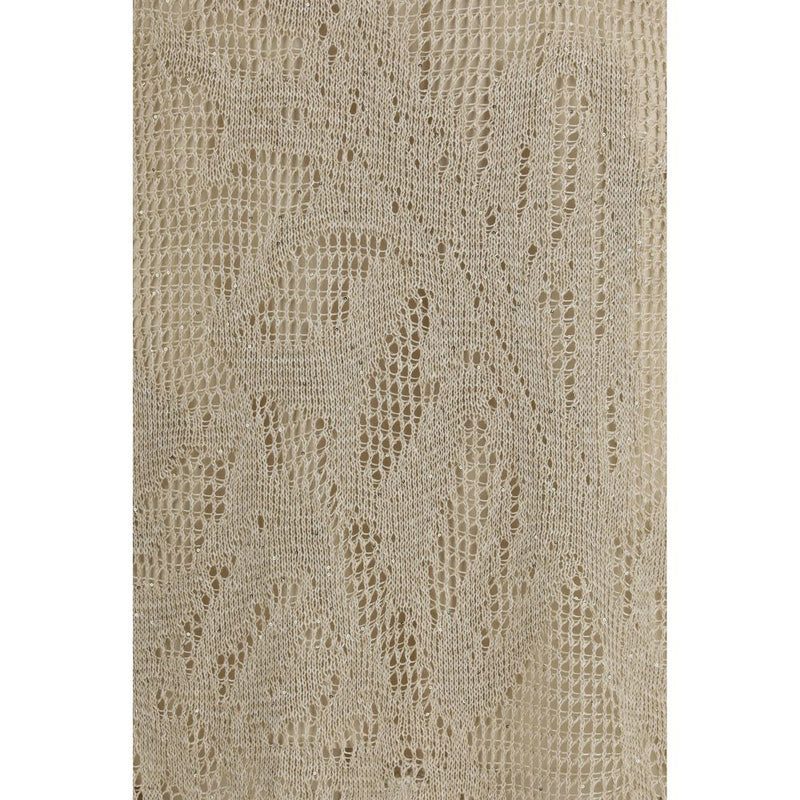 Brunello Cucinelli Beige Linen Casual Dress