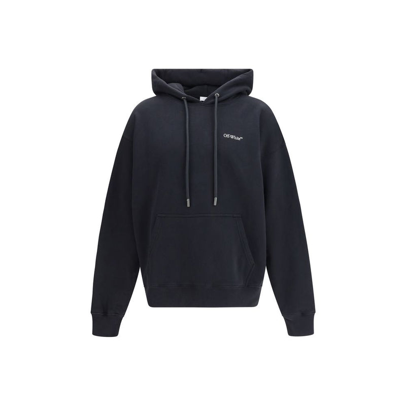 Off-White Black Cotton Sweatshirt