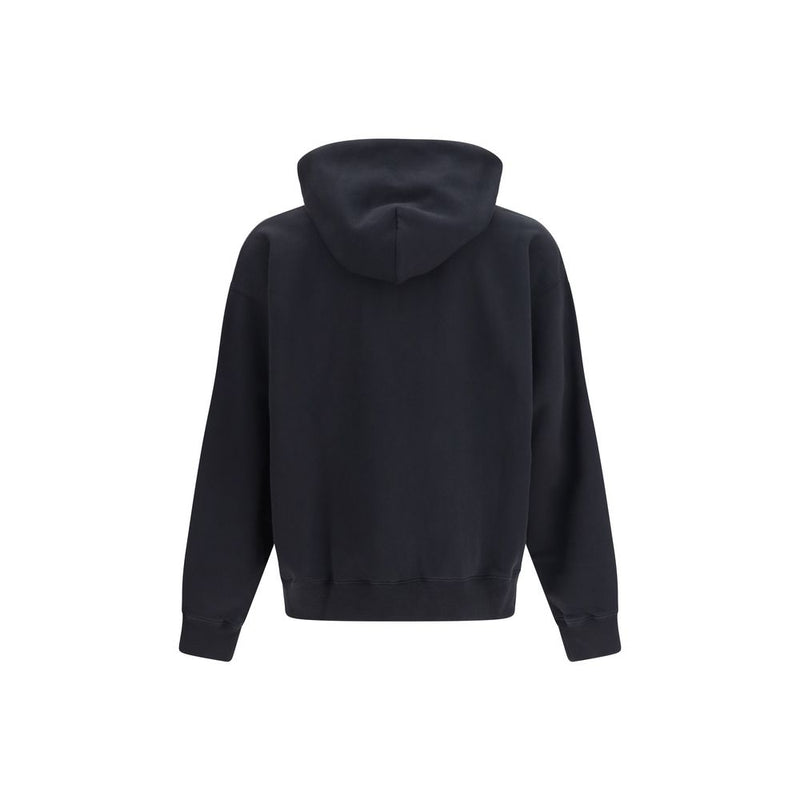 Off-White Black Cotton Sweatshirt