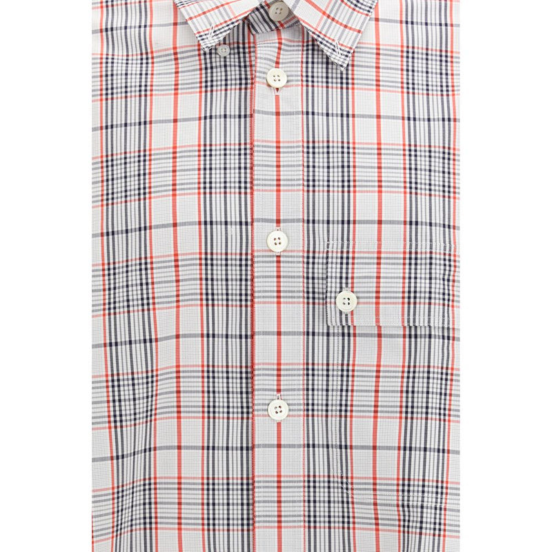 Camisa de tecido estampado multicolorido Thom Browne