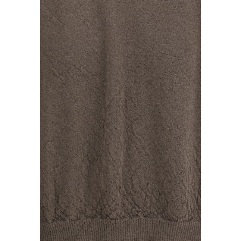 Rick Owens Gray Wool Oves Aries Sweatshirt