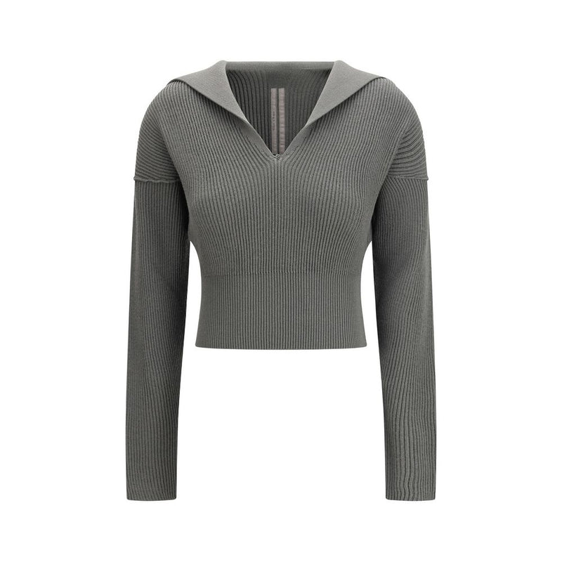 Rick Owens Bicolor Wool Oves Aries Sweatshirt