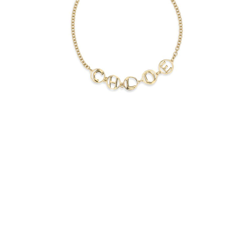 Chloé Gold Brass Necklace