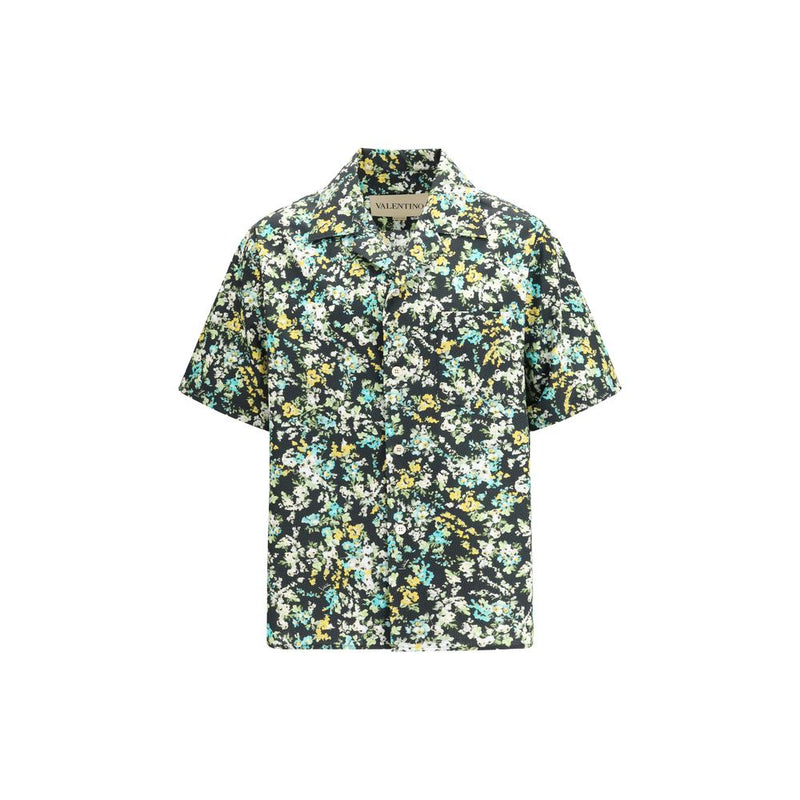 Valentino Garavani Multicolor Cotton Pattern Shirt