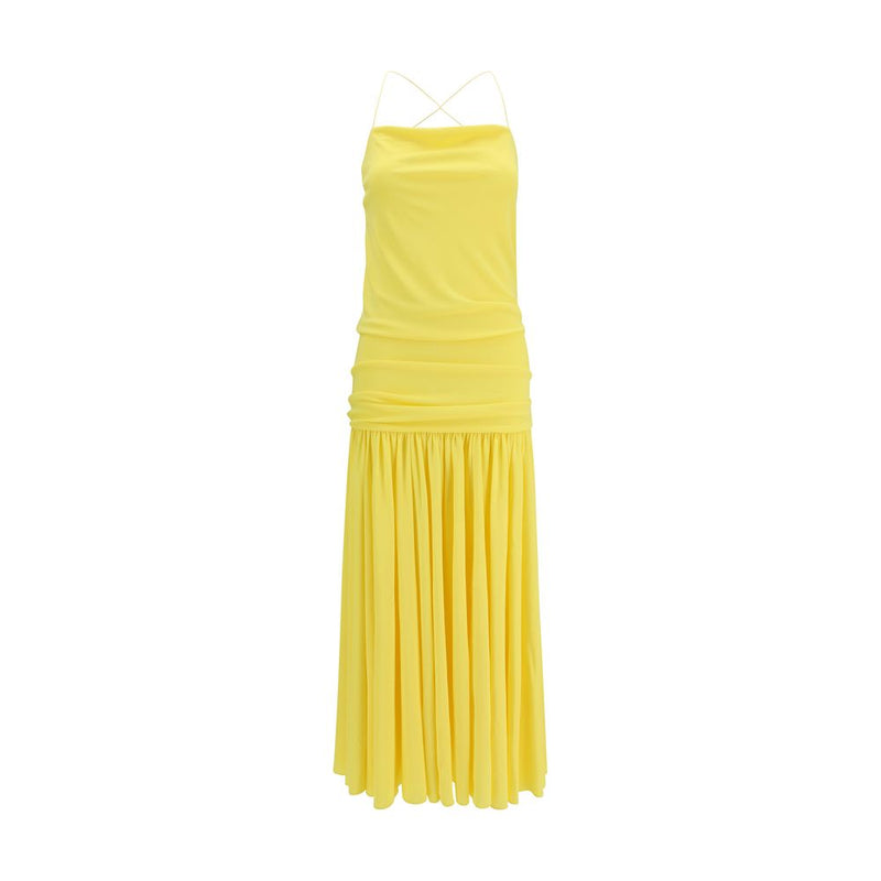 Jacquemus Bicolor Viscose Casual Dress