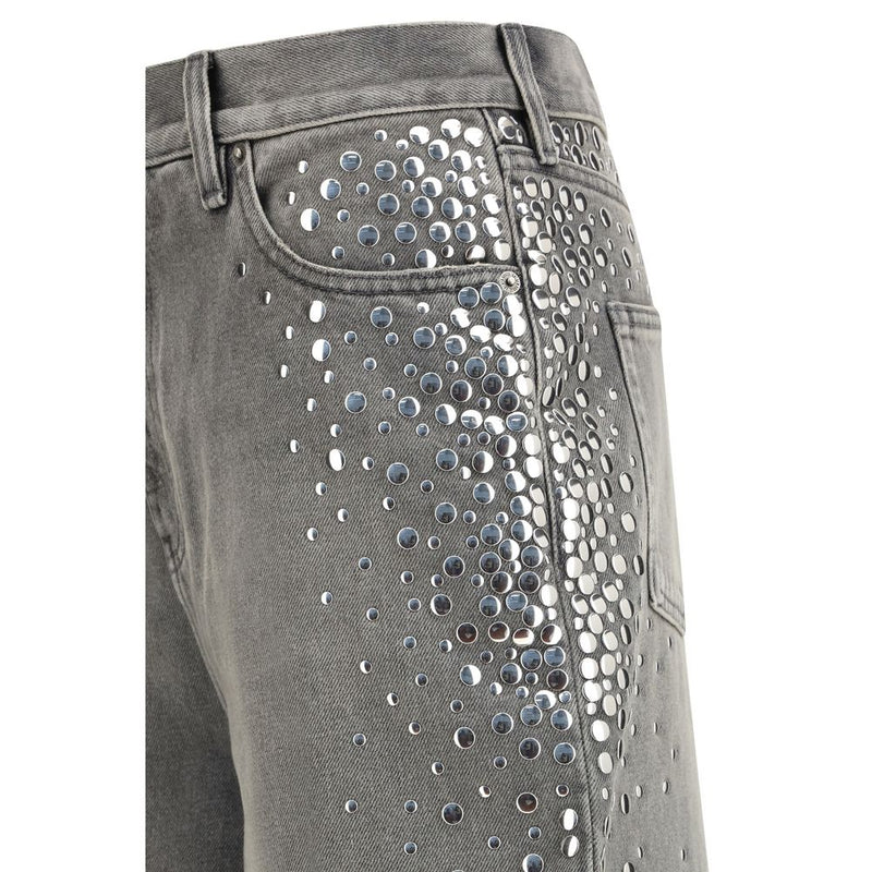 Golden Goose Gray Cotton Jeans Denim
