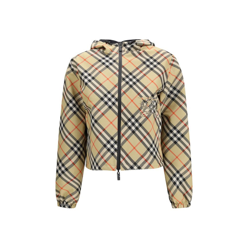 Burberry Beige Polyester Full-Length Jacket