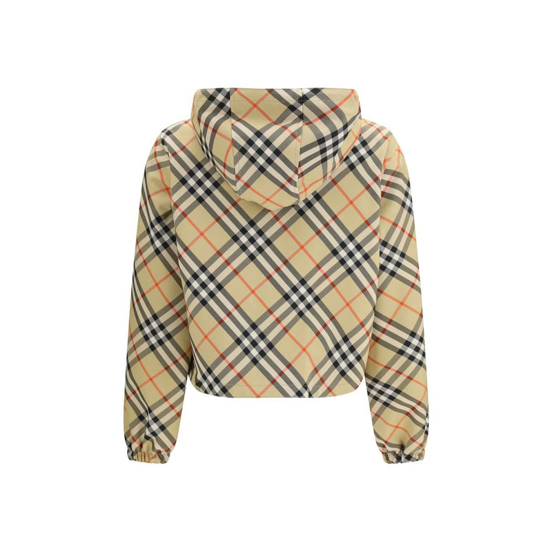 Burberry Beige Polyester Full-Length Jacket